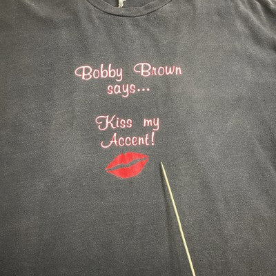 Bobby Brown Says Kiss My Accent T-Shirt Size XL