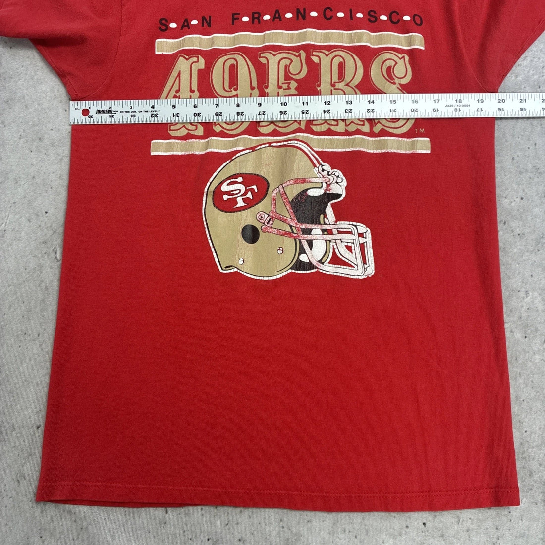 Vintage San Francisco 49ers Champion T-Shirt Size Large 80s NFL