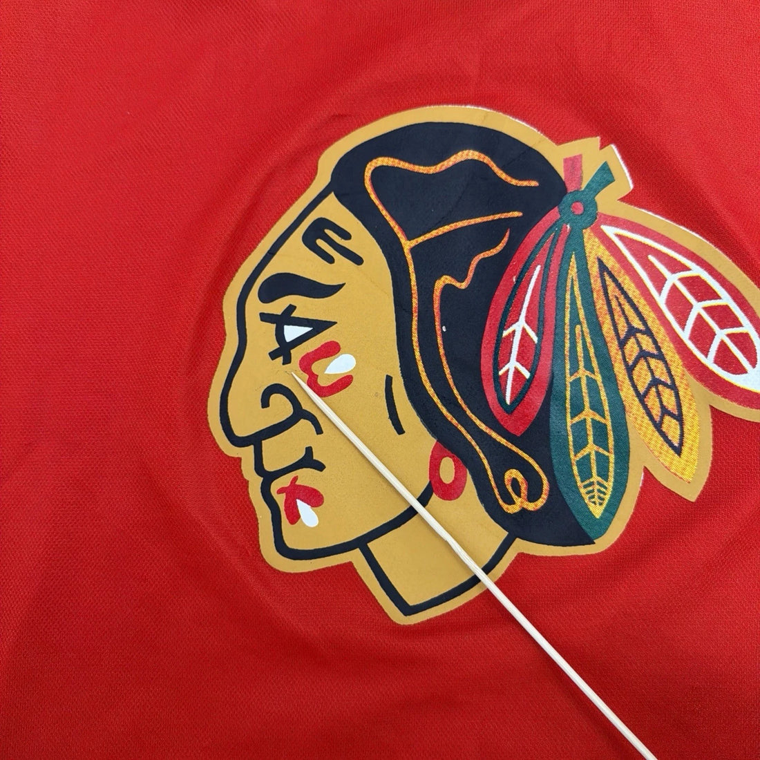 Vintage Chicago Blackhawks CCM Hockey Jersey Size Large NHL