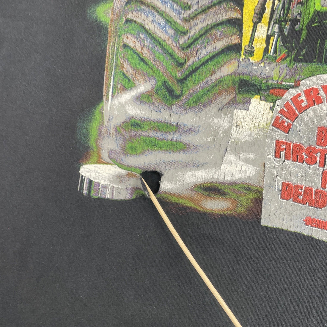 Vintage Grave Digger Monster Truck Racing T-Shirt Size Large