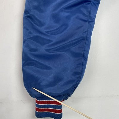 Vintage Chicago Cubs Chalk Line Satin Bomber Jacket Size XL MLB