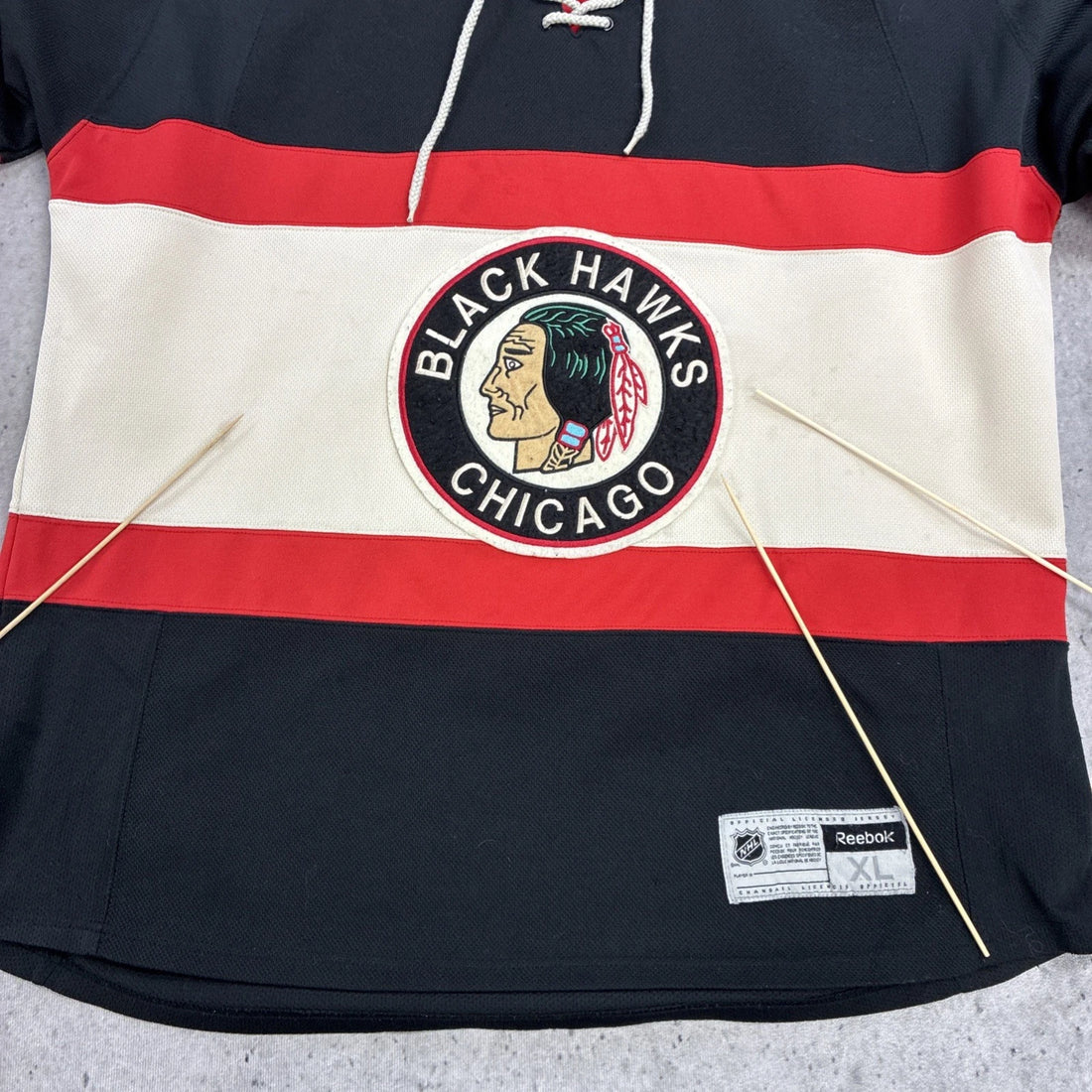 Chicago Blackhawks Winter Classic Reebok Jersey Size XL NHL