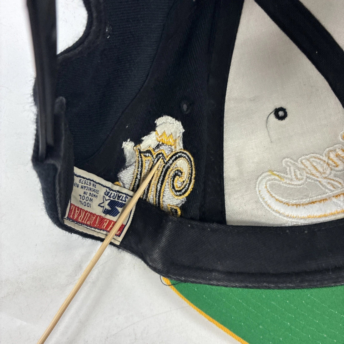 Vintage Memphis RiverKings Hockey Starter Wool Snapback Hat OSFA CHL