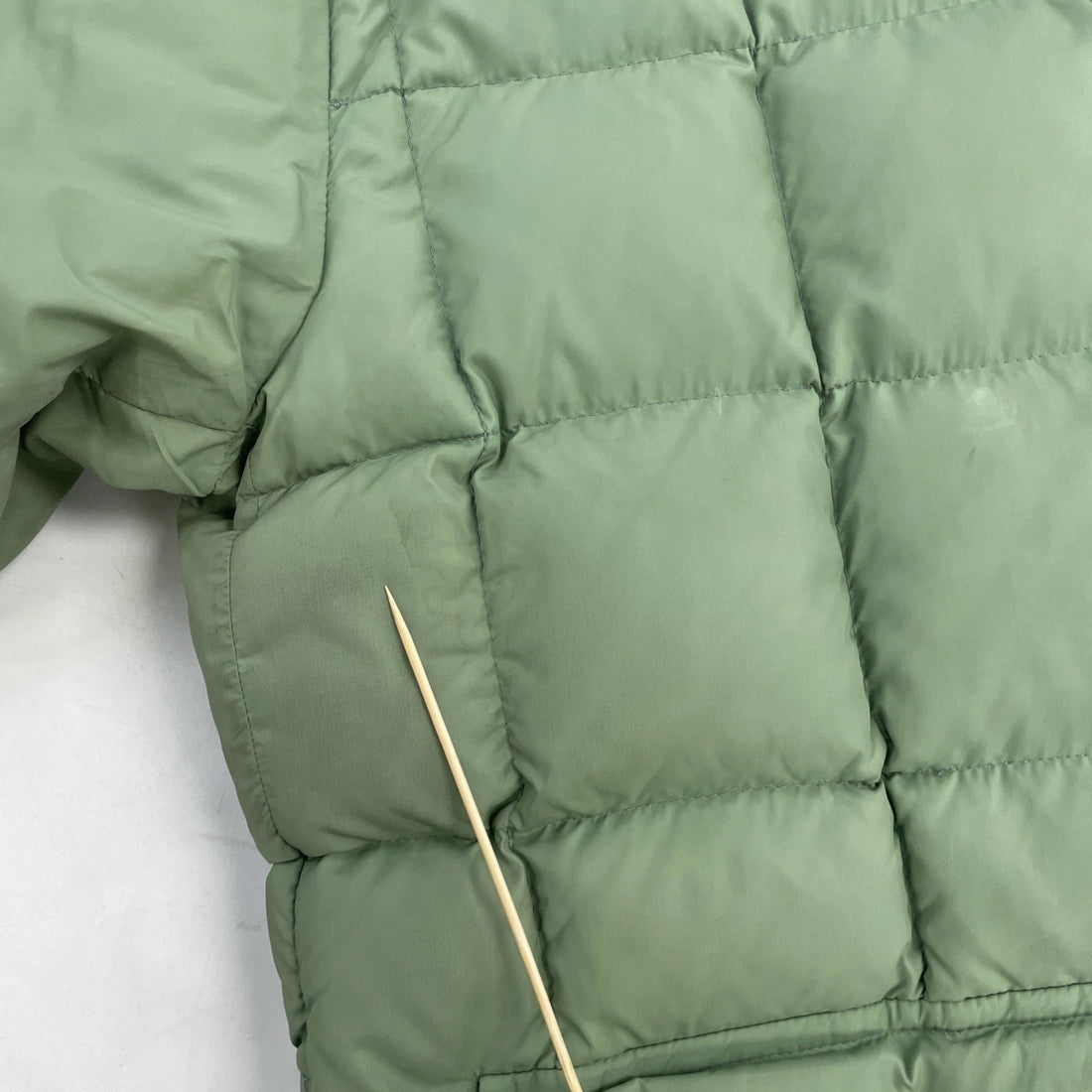 Vintage Comfy Seattle Quilted Parka Coat Jacket XL Green Goose Down Insulated