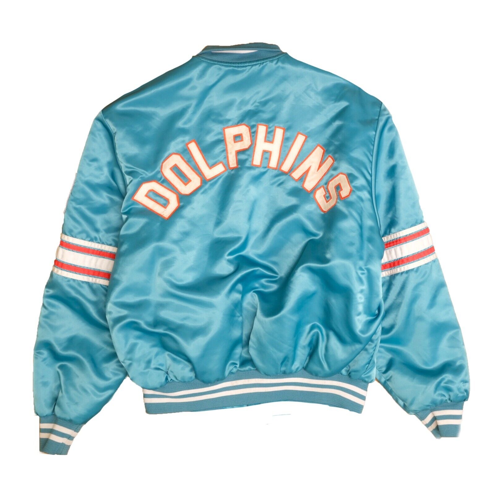 Miami dolphins satin jacket hotsell