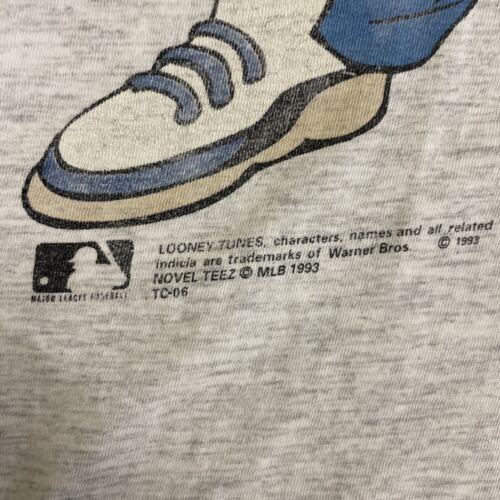 Vintage Toronto Blue Jays Bugs Bunny Taz Looney Tunes T-Shirt Large 1993 90s MLB