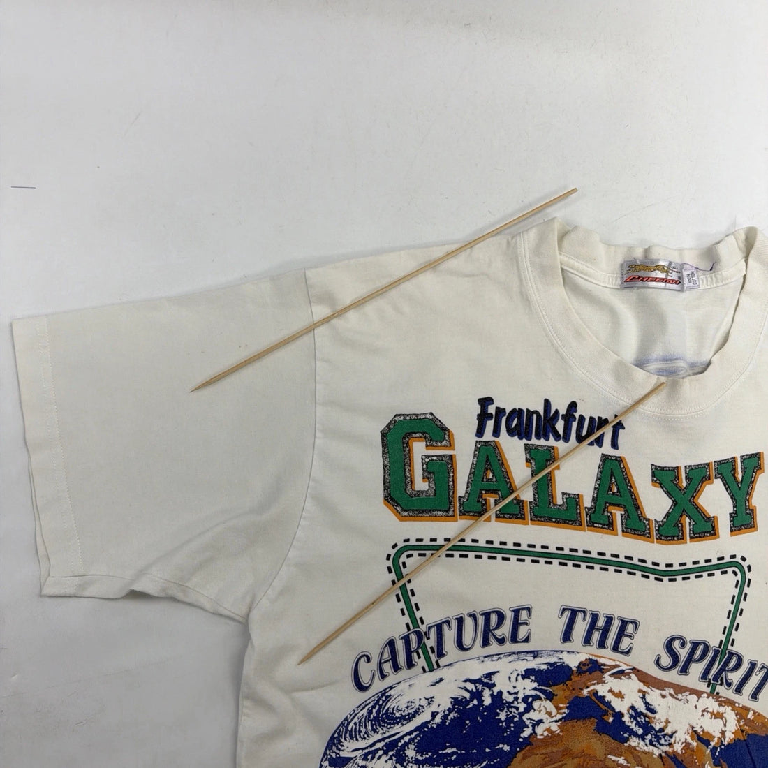 Vintage Frankfurt Galaxy National Champions Football T-Shirt Size XL
