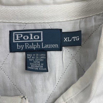 Vintage Polo Ralph Lauren Big Pony Rugby Shirt Size XL Black