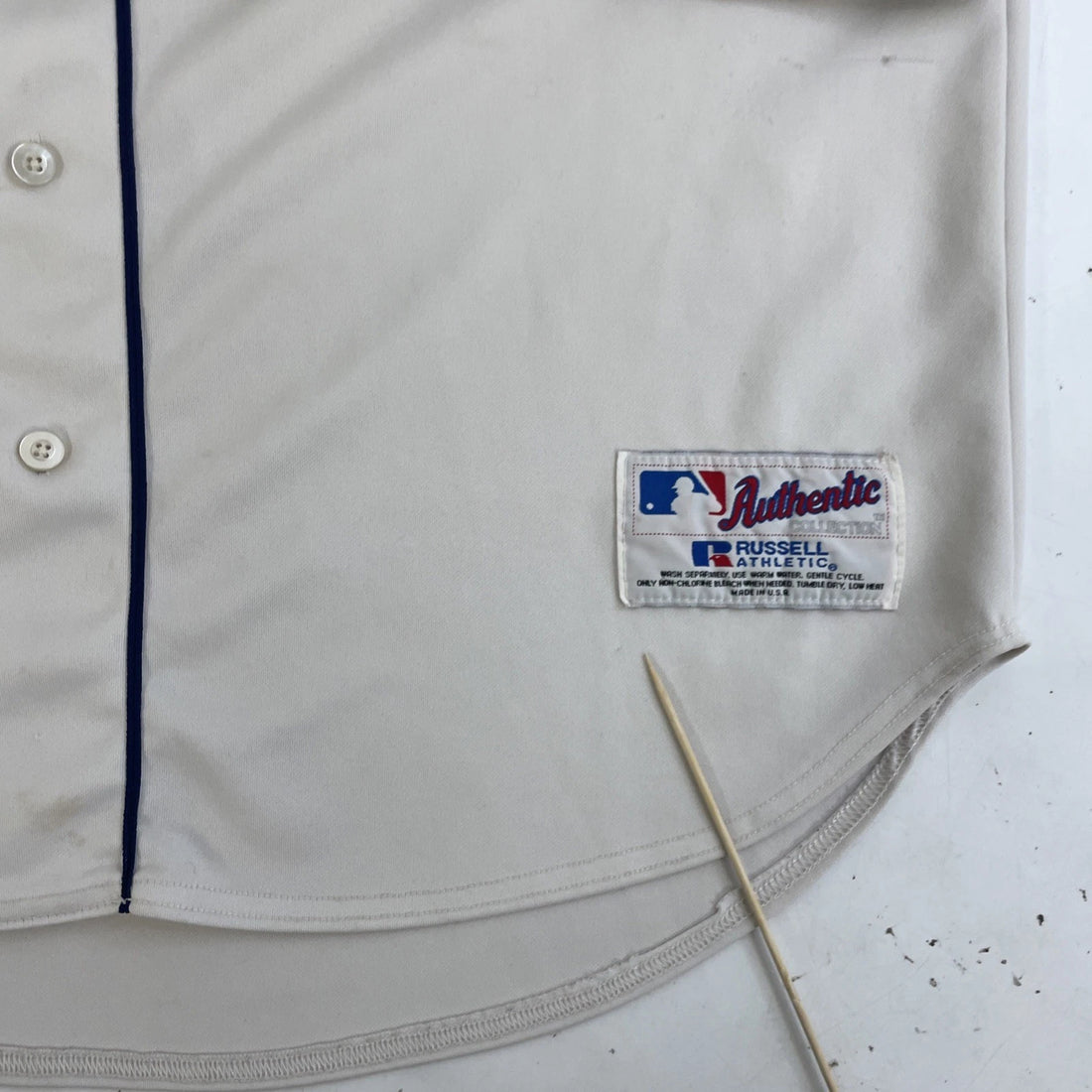 Vintage Cleveland Indians Authentic Russell Athletic Jersey Size 52 MLB
