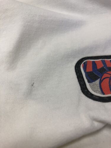 Vintage New York Knicks Logo Nike T-Shirt Size XL White NBA