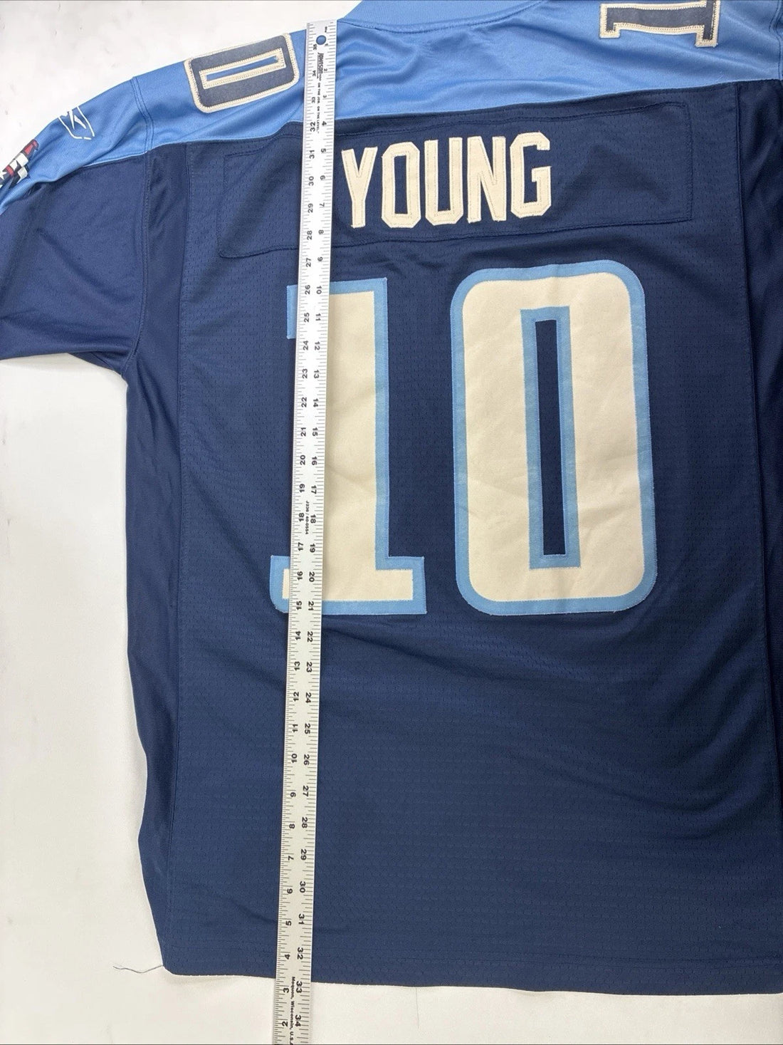 Vintage Tennessee Titans Vince Young Reebok Jersey Size Large NFL