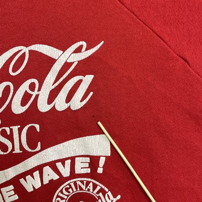 Vintage Coca-Cola Classic Crewneck Sweatshirt Size XL Coke Promo