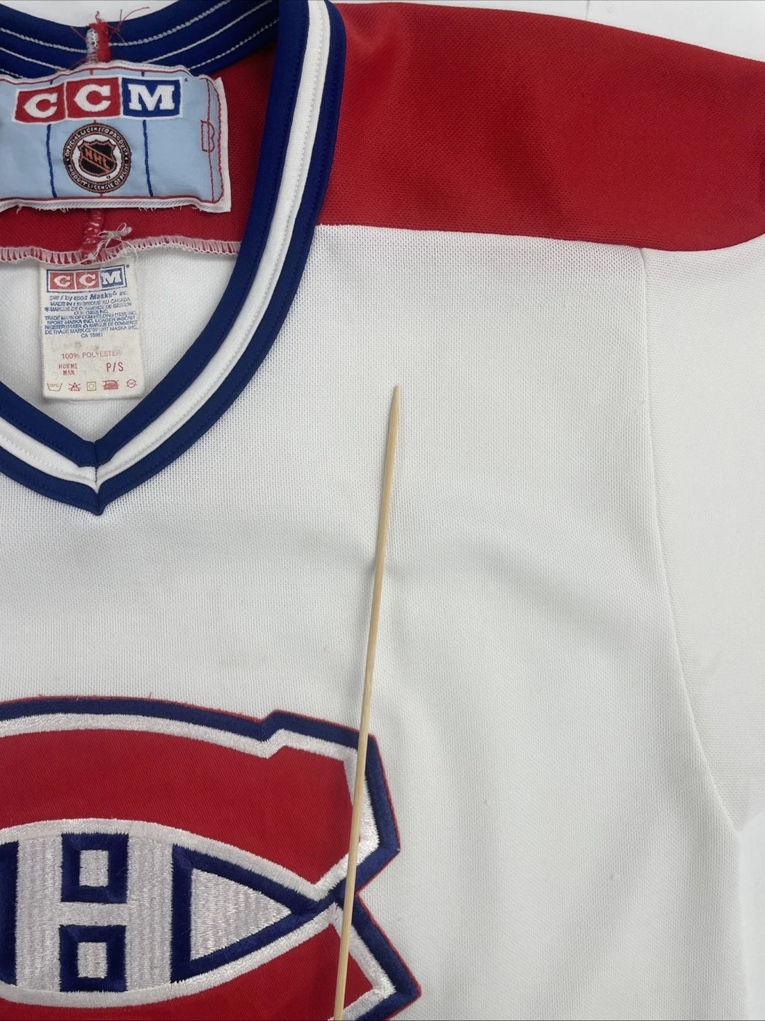 Vintage Montreal Canadiens CCM Jersey Size Small 90s NHL
