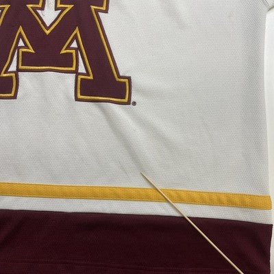 Vintage Minnesota Golden Gophers Nike Bauer Hockey Jersey Size 2XL NCAA