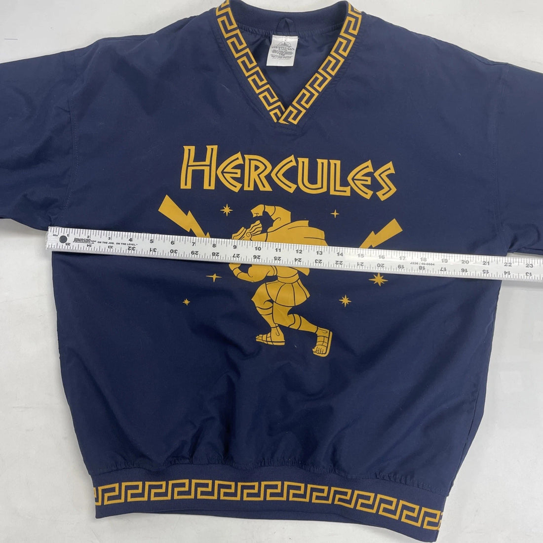 Hercules Disney Pullover Windbreaker Jacket Size XS