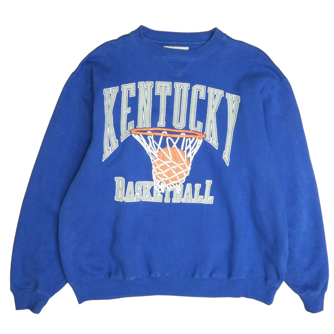 Vintage Kentucky Wildcats Basketball Sweatshirt Crewneck Size XL 90s NCAA