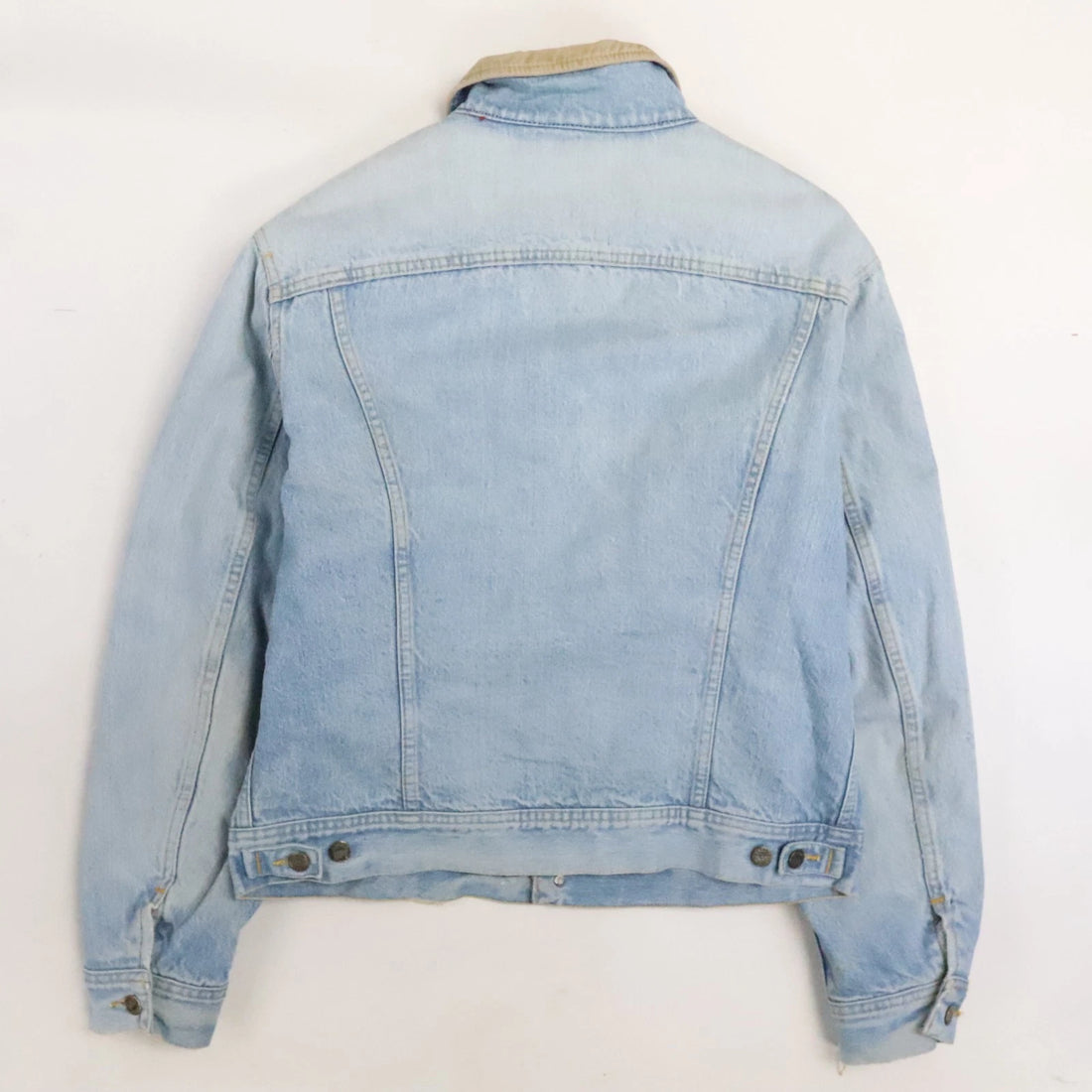 Vintage Lee Blanket Lined Denim Trucker Jacket Size 44 L