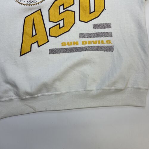 Vintage Arizona State Sun Devils Crewneck Sweatshirt Size XL 1991 90s NCAA