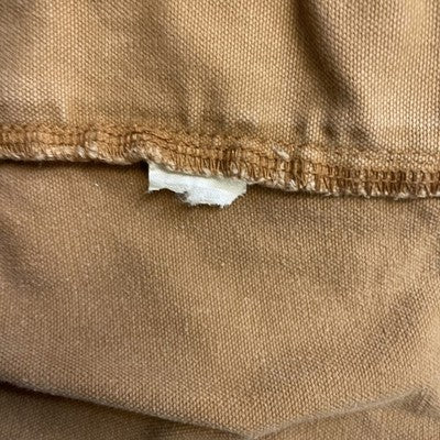 Vintage Big Smith Canvas Carpenter Work Shorts Size XL Brown