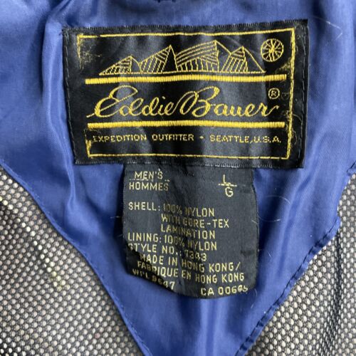 Vintage Eddie Bauer Field Coat Jacket Size Large Red
