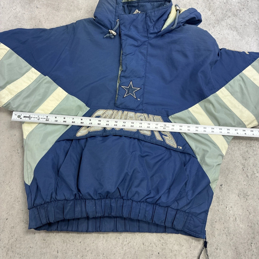 Vintage Dallas Cowboys Starter Puffer Jacket Size Medium NFL