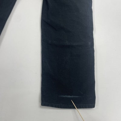 Carhartt Canvas Carpenter Double Knee Work Pants Size 32 X 32 Black Paint