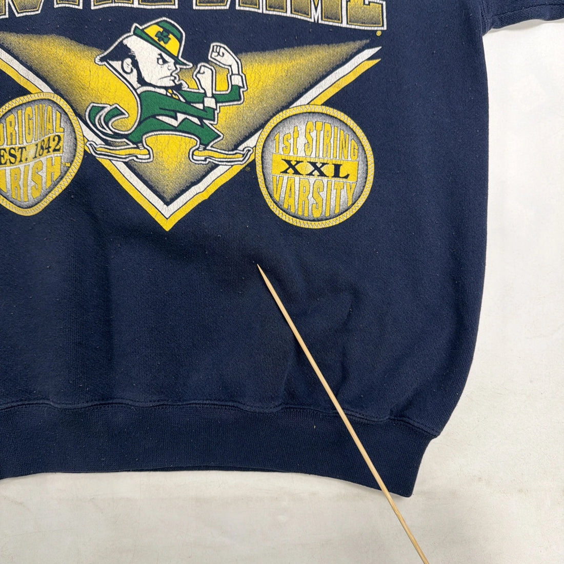 Vintage Notre Dame Fighting Irish Crewneck Sweatshirt Size Medium NCAA