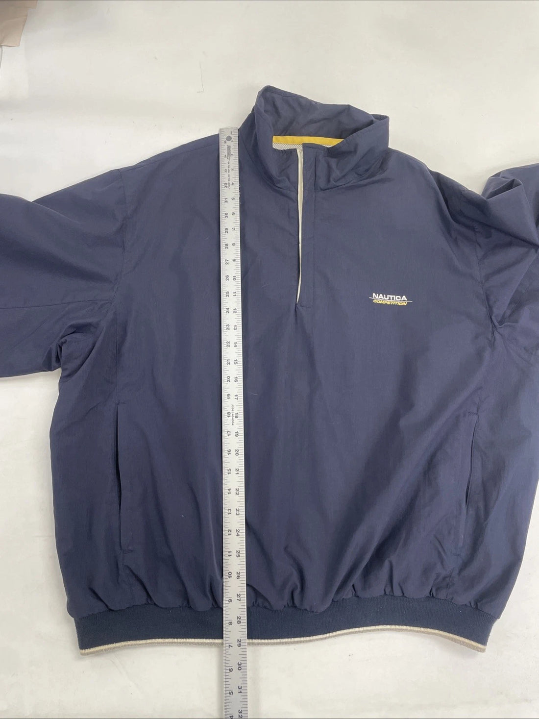 Vintage Nautica Competition Sailing Pullover Anorak Windbreaker Light Jacket 2XL