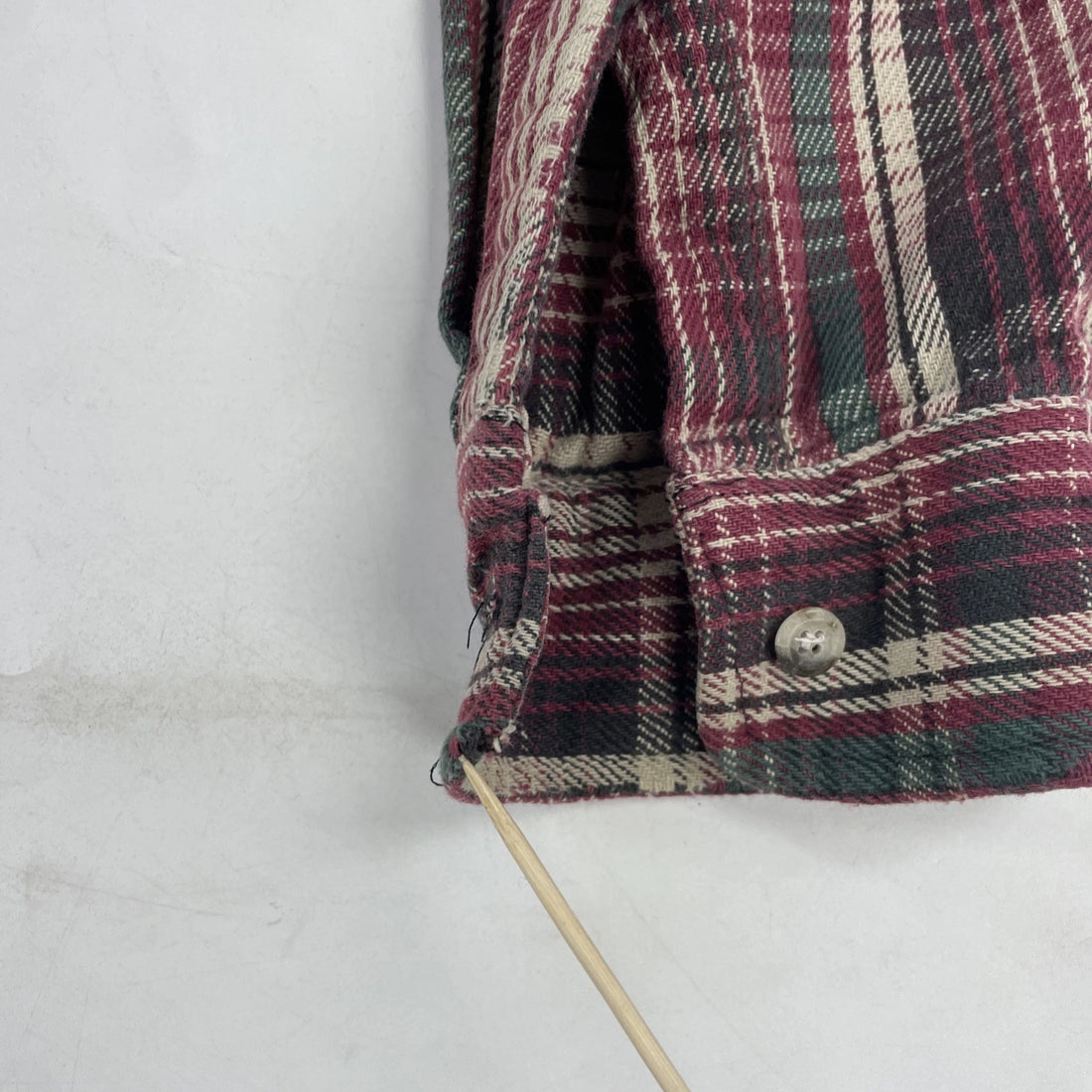 Vintage Osh Kosh Button Up Shirt Size XL Red Plaid