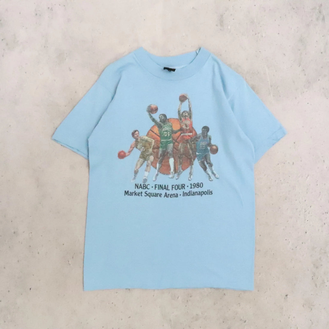 Vintage NABC Final Four 1980 T-Shirt Size Small 80s