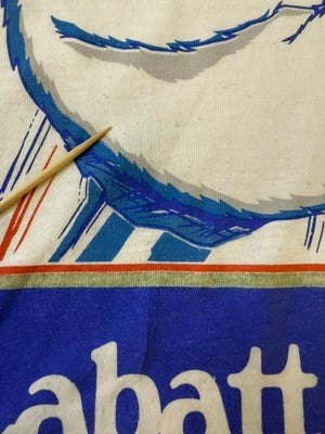 Vintage Labatt Lite Polar Bear T-Shirt Size Large Beer Promo 1992 90s
