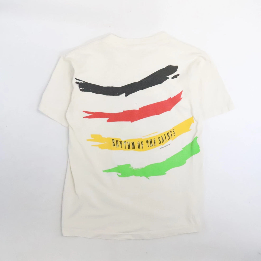 Vintage Paul Simon The Rhythm Of The Saints T-Shirt Size Medium 1991 90s