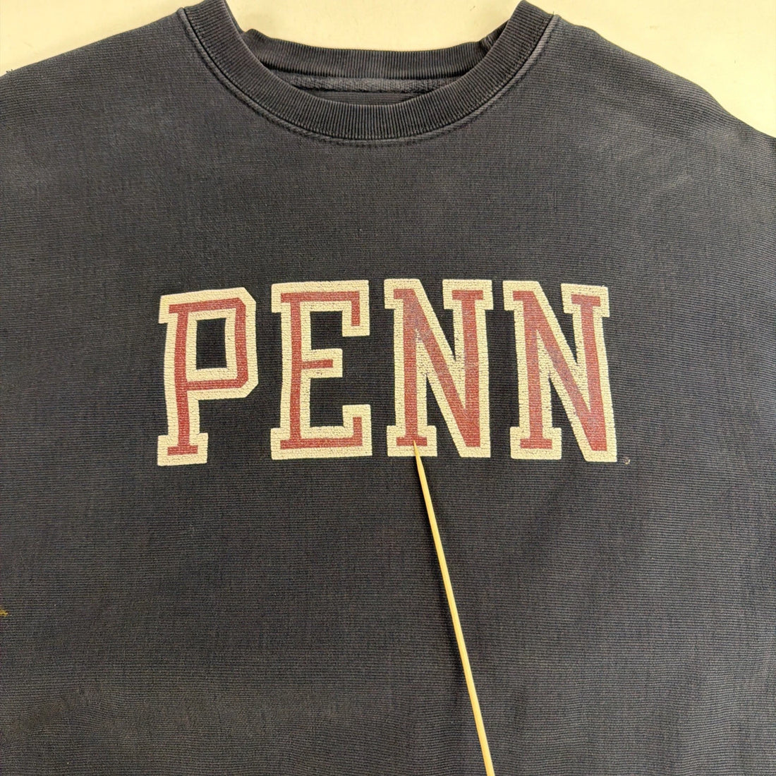 Vintage Penn Crewneck Sweatshirt Size XL Double Sided NCAA
