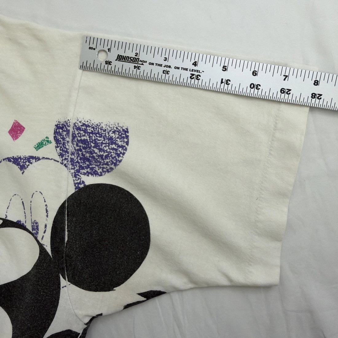 Vintage Mickey Minnie Mouse Disney T-Shirt Size XL All Over Print 90s