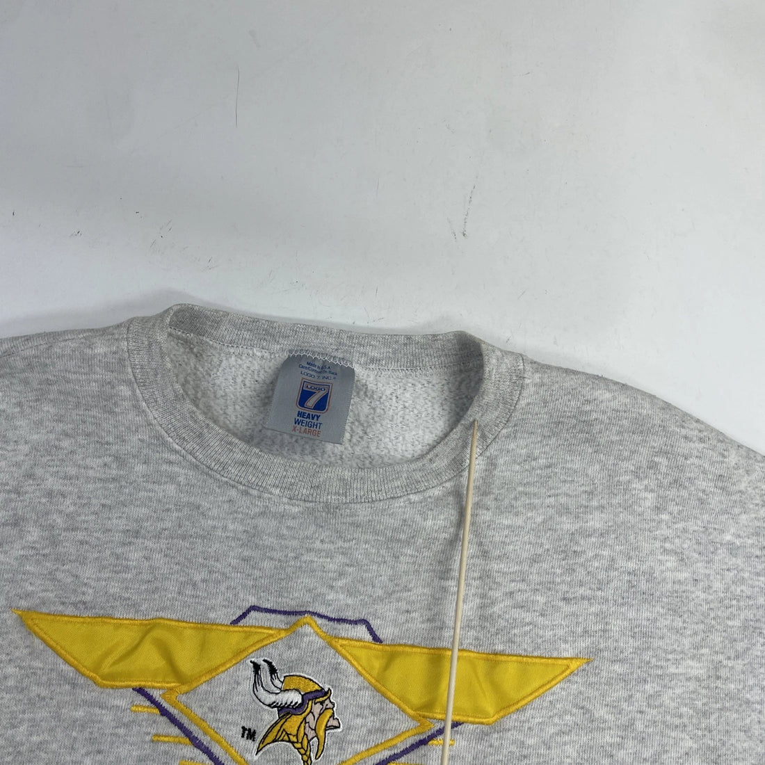 Vintage Minnesota Vikings Sweatshirt Crewneck Size XL 90s NFL