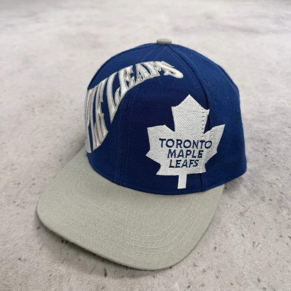 Vintage Toronto Maple Leafs Twins Snapback Hat Cap OSFA NHL