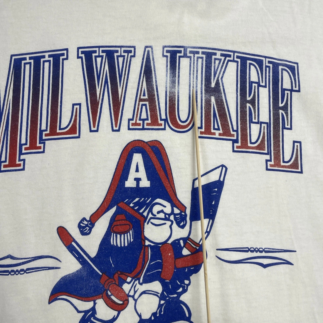 Vintage Milwaukee Admirals T-Shirt Size 2XL 1992 90s AHL