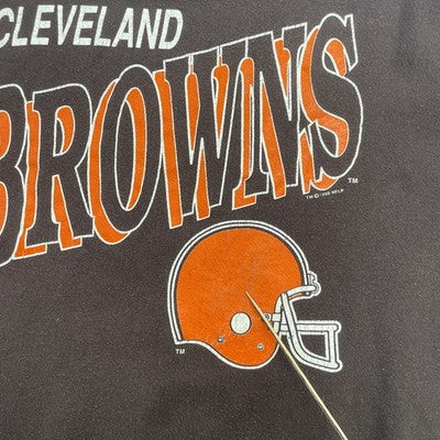 Vintage Cleveland Browns Sweatshirt Crewneck Size XL 1990 90s NFL