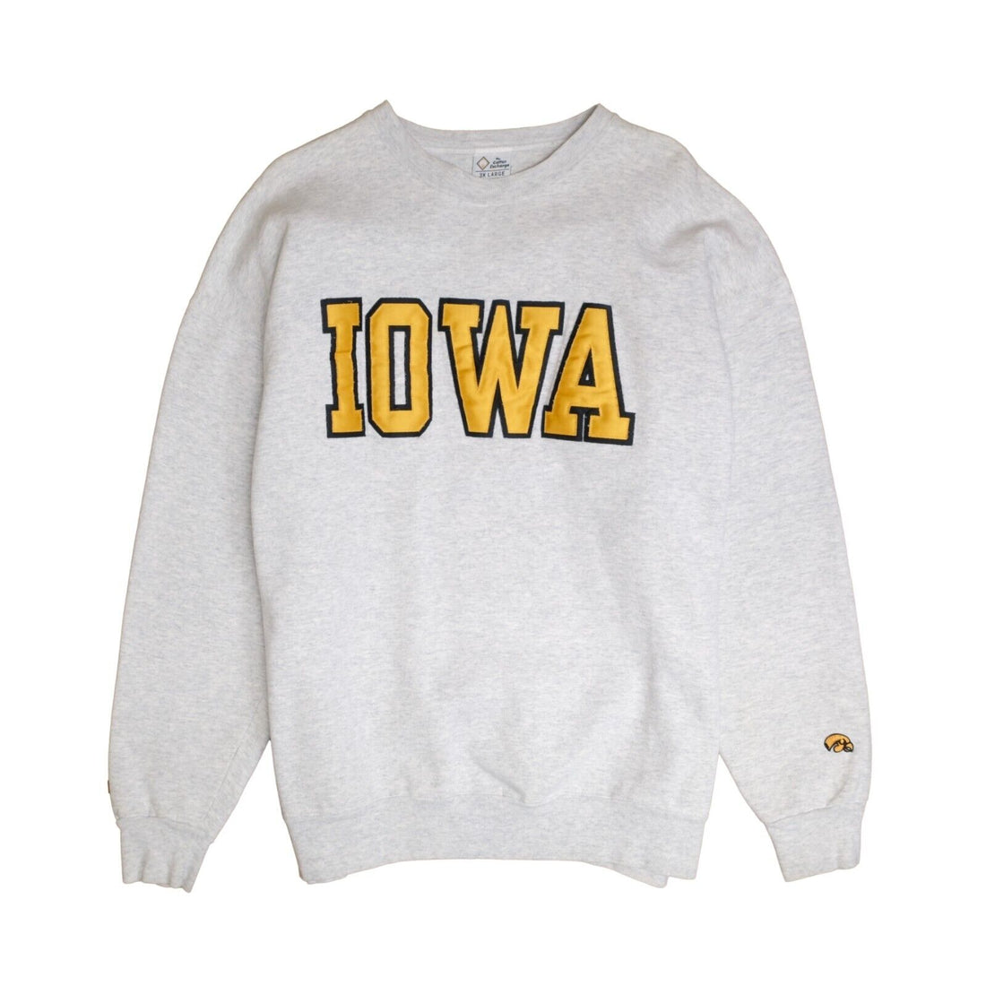 Vintage Iowa Hawkeyes Sweatshirt Crewneck Size 3XL 90s NCAA