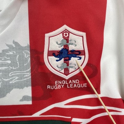 Vintage England Puma Rugby Jersey Size 2XL John Smiths