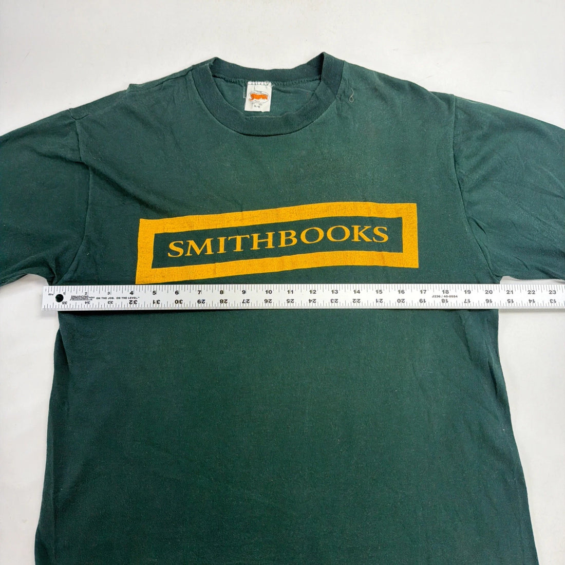 Vintage Smithbooks T-Shirt Size Medium Green 80s