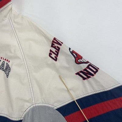 Vintage Cleveland Indians Starter Windbreaker Light Jacket Size XL MLB