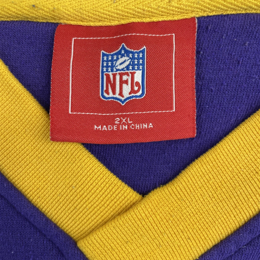 Vintage Minnesota Vikings Sweatshirt Size 2XL Purple NFL