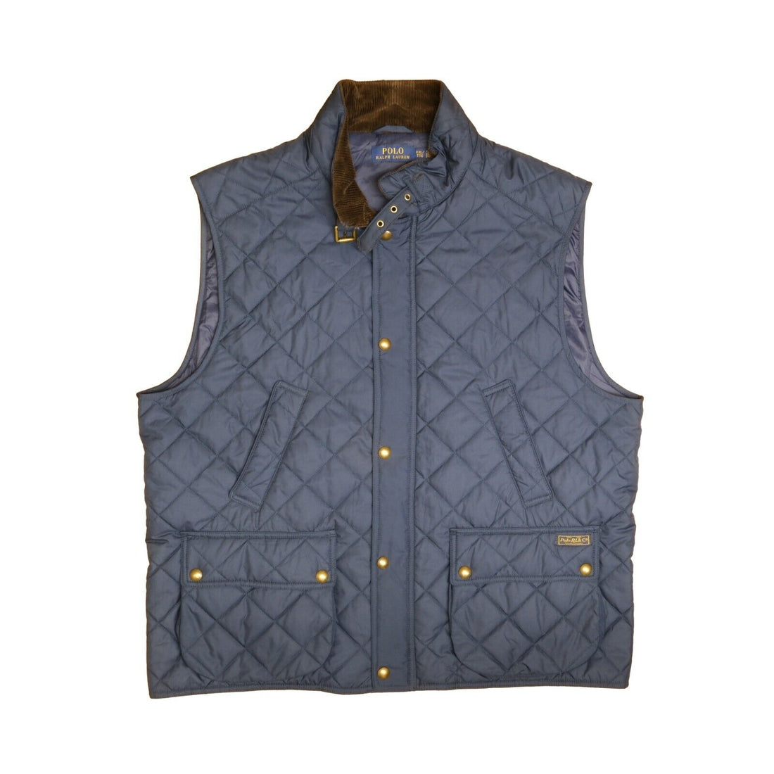 Polo Ralph Lauren Quilted Vest Jacket Size 2XL Blue