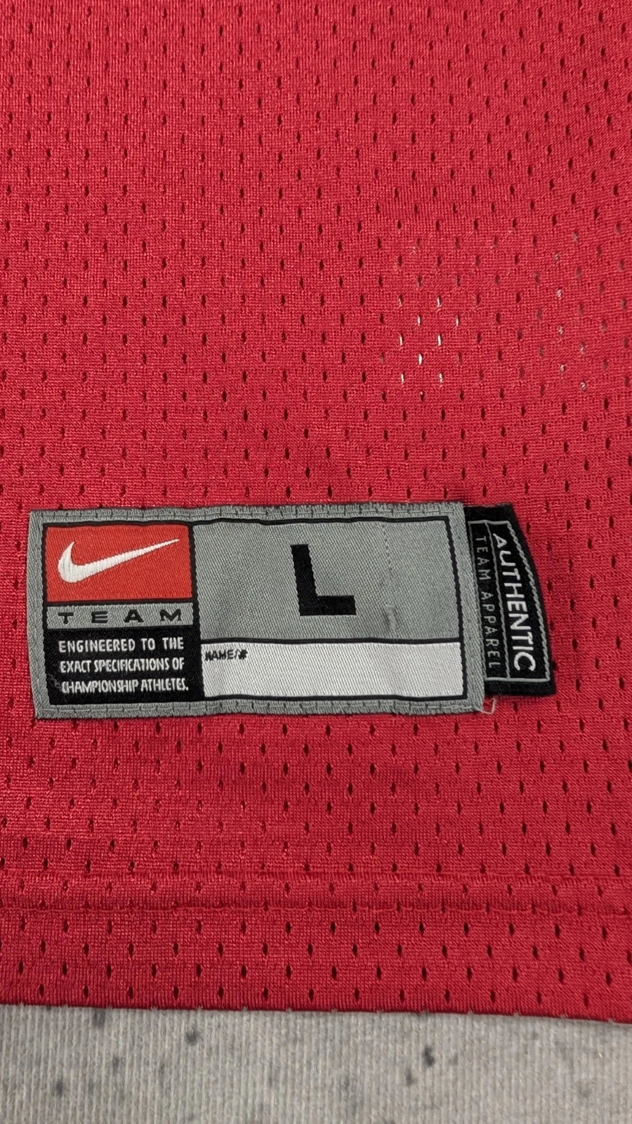 Vintage Ohio State Buckeyes Nike Football Jersey Size Large NCAA