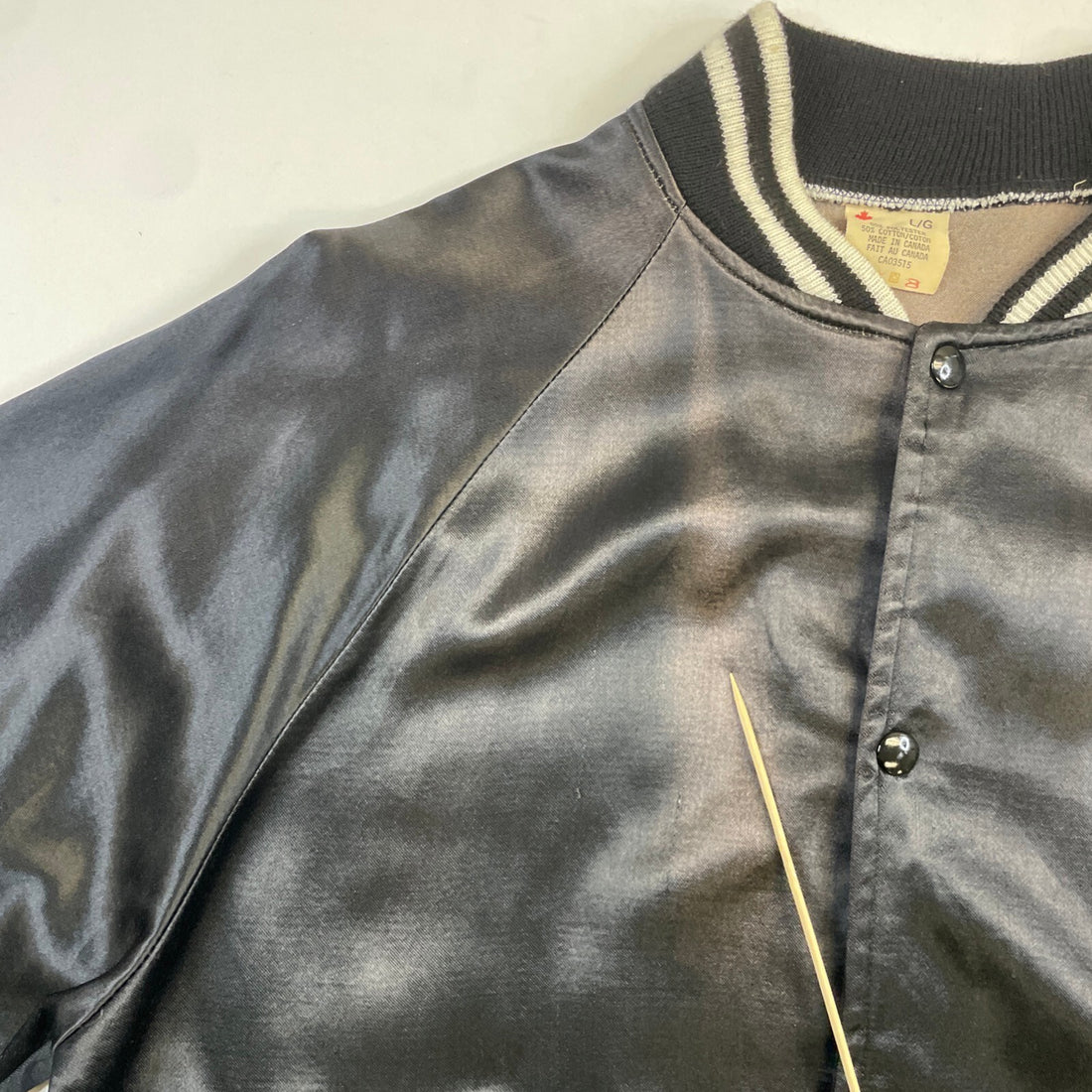 Vintage Van Halen Live Tour Satin Bomber Jacket Size Large Band Music