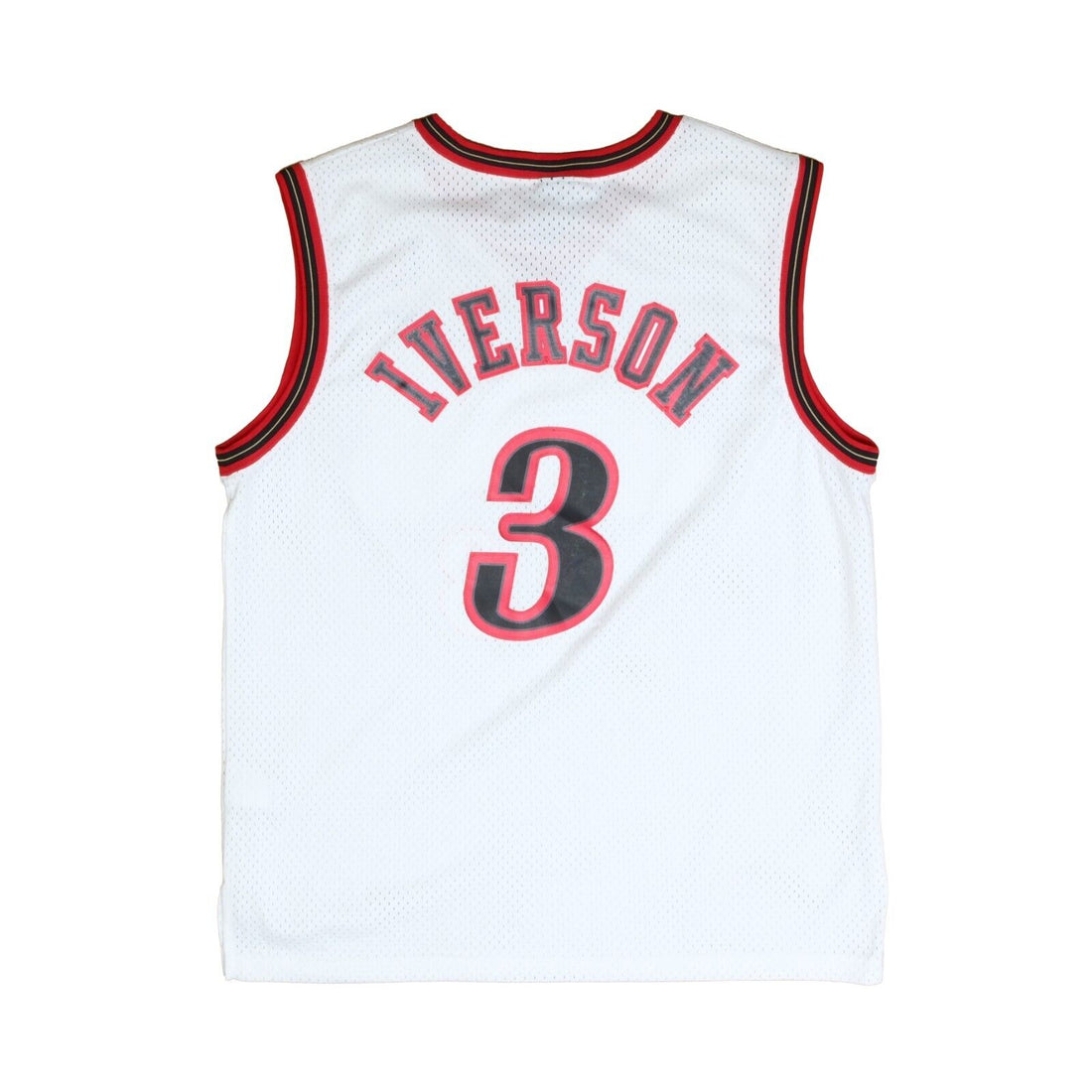 Size 40 US. VTG NBA Champion Jersey Iverson 3 Philadelphia 