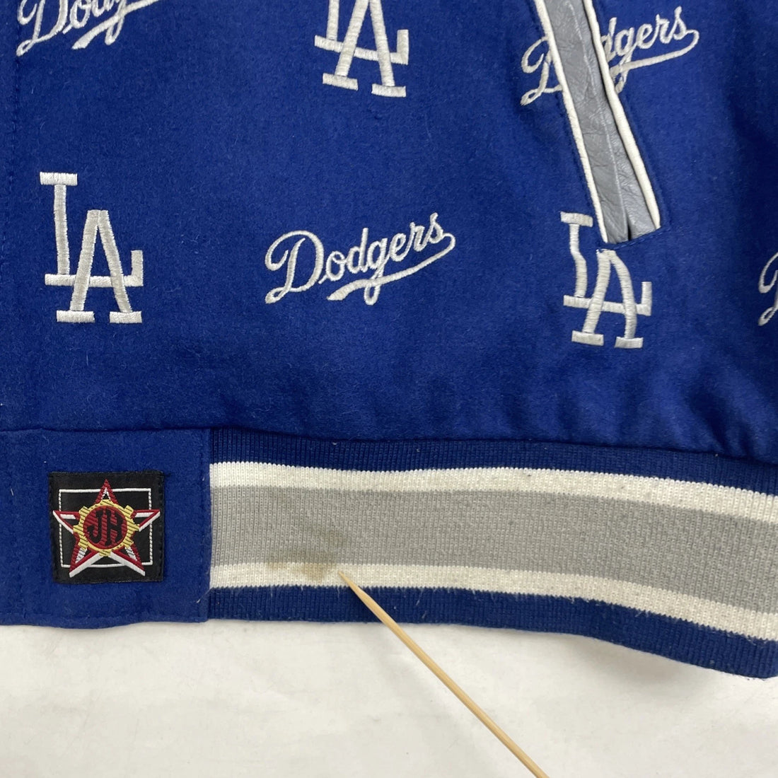Vintage Los Angeles Dodgers JH Leather Wool Varsity Jacket 4XL Reversible MLB