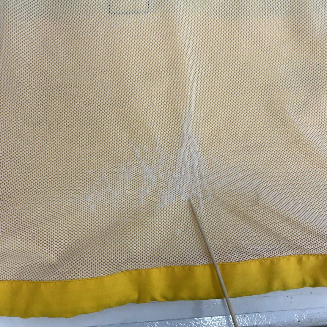 Vintage Nike Windbreaker Light Jacket Size Medium Yellow