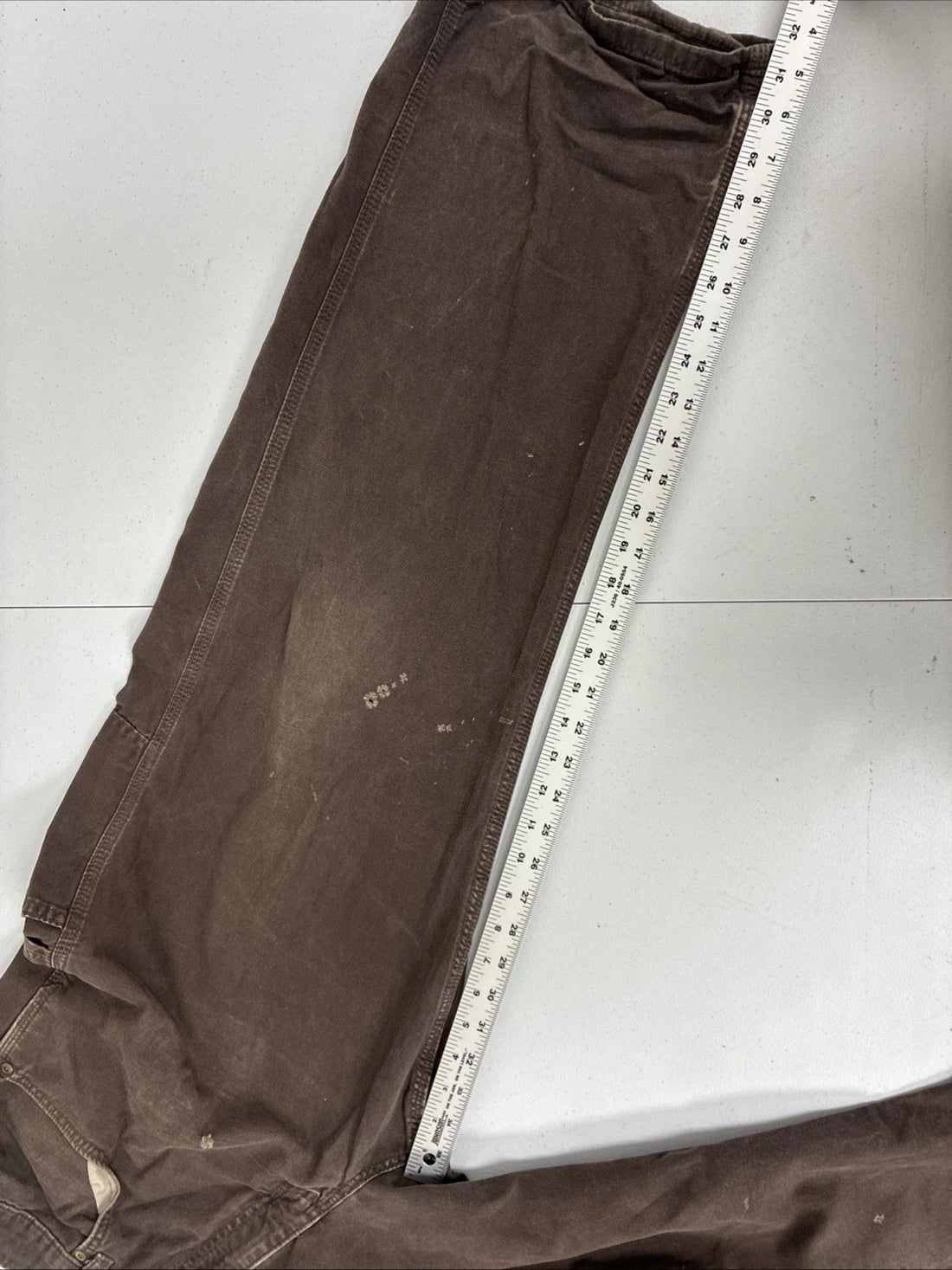 Carhartt Carpenter Work Pants Size 36 X 32 Brown